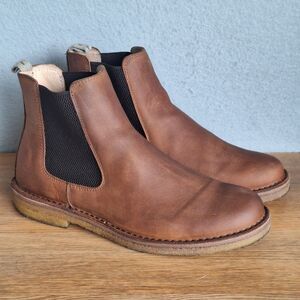 Astorflex Bitflex Chelsea Boots Men’s EU 42 US 9 9.5 Brown Nubuck Italy